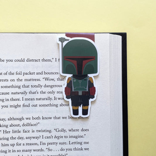 Boba Fett (Mandalorian Style) Magnetic Bookmark