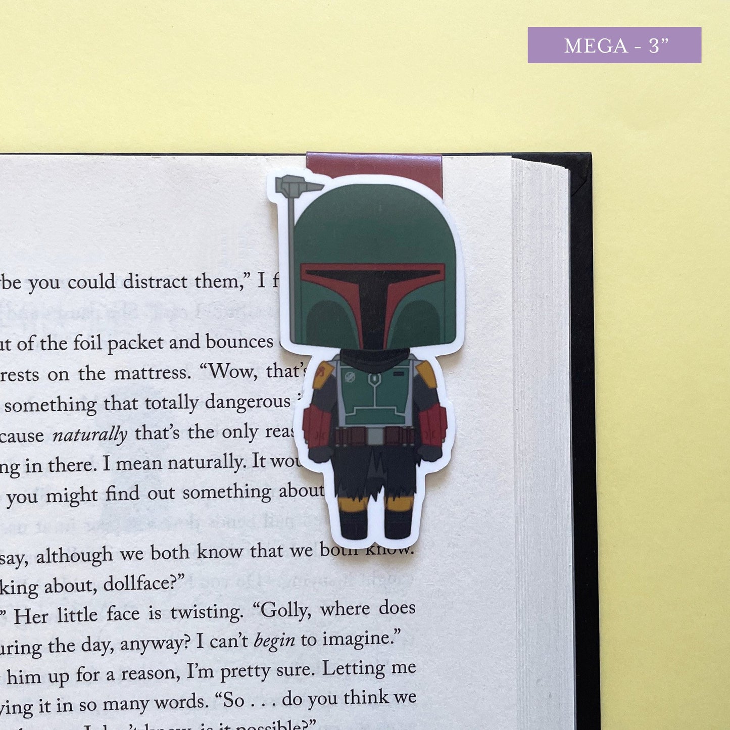 Space Wizards Boba Fett "The Bounty Hunter" Magnetisches Lesezeichen