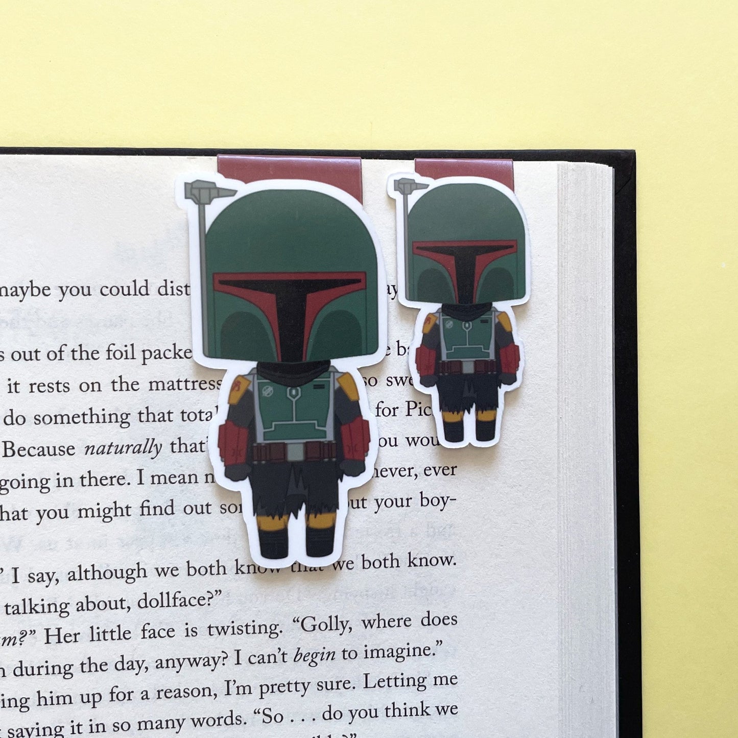 Space Wizards Boba Fett "The Bounty Hunter" Magnetisches Lesezeichen
