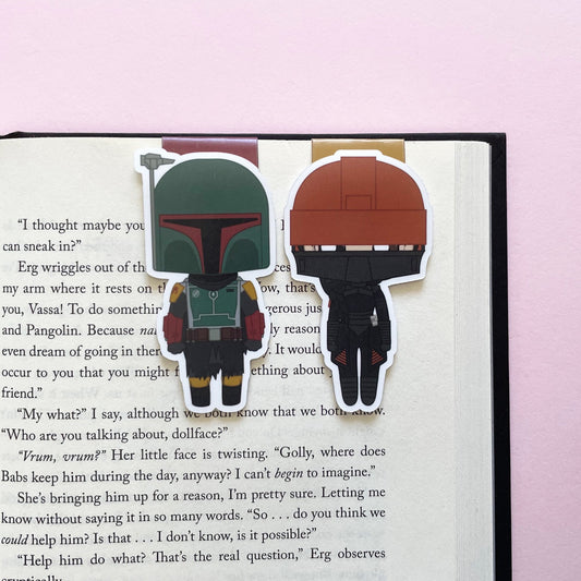 Boba Fett & Fennec Shand Magnetic Bookmarks