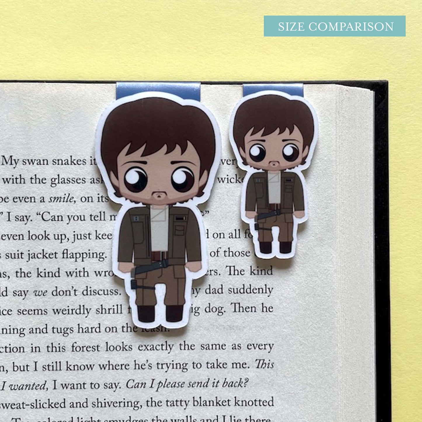 Cassian Andor Magnetic Bookmark