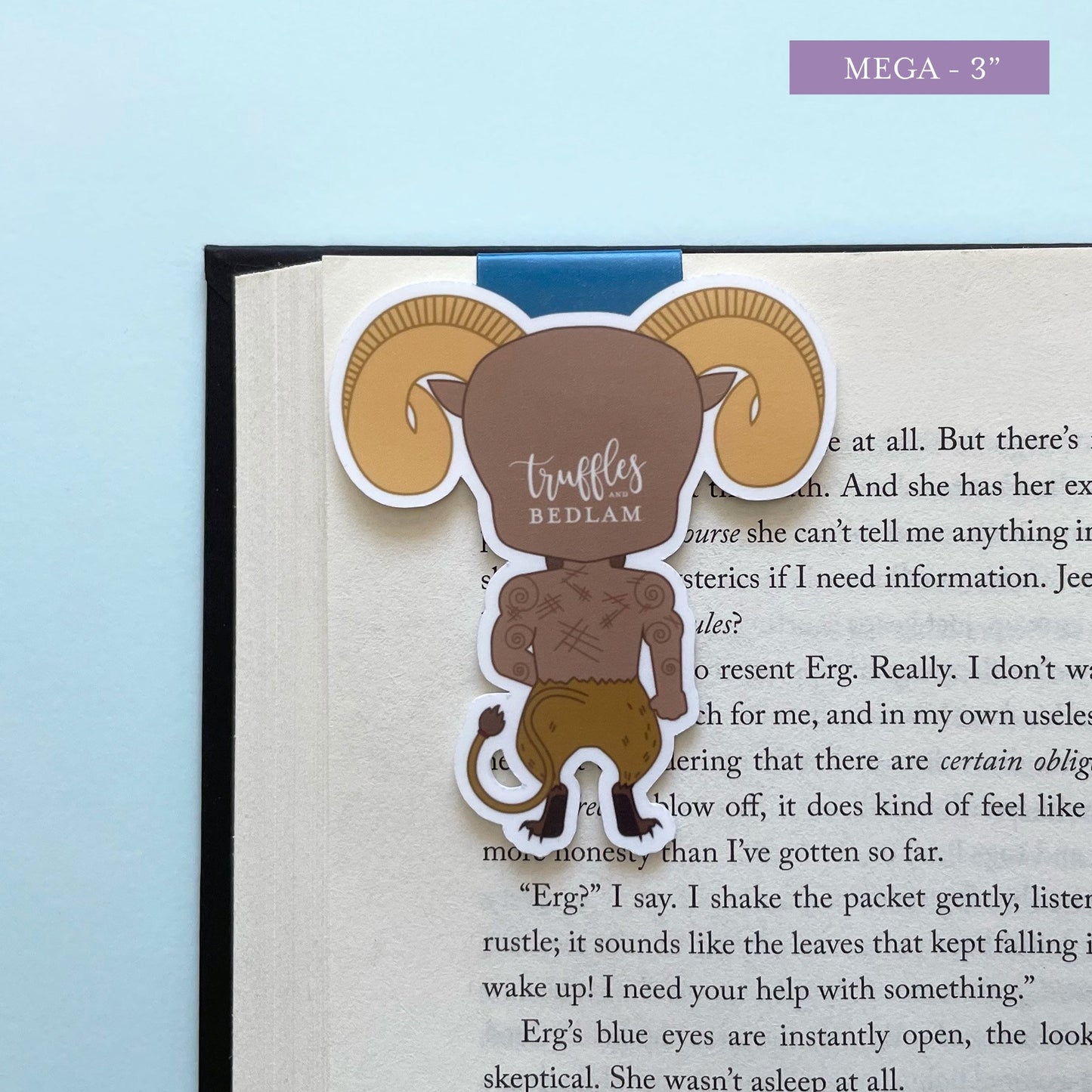Daughter of Smoke & Bone "Brimstone" Magnetic Bookmark