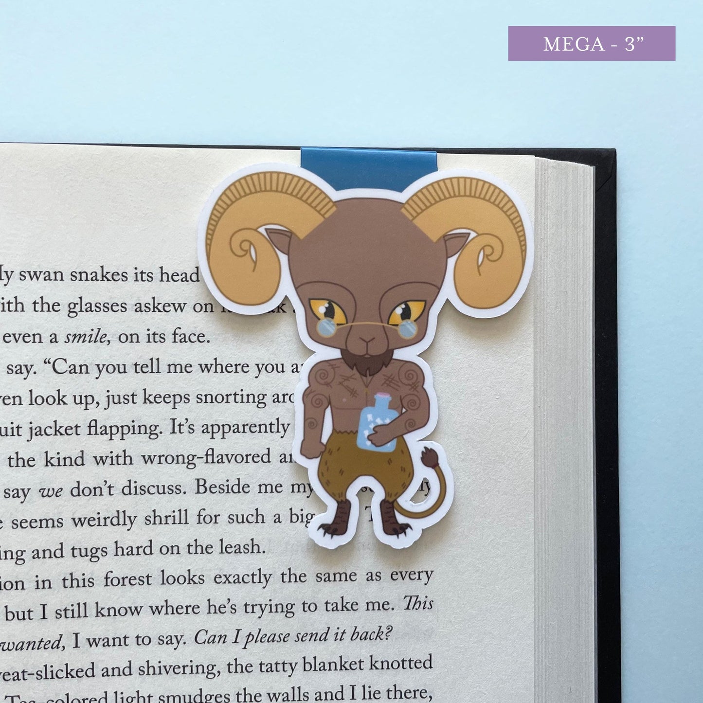 Daughter of Smoke & Bone "Brimstone" Magnetic Bookmark
