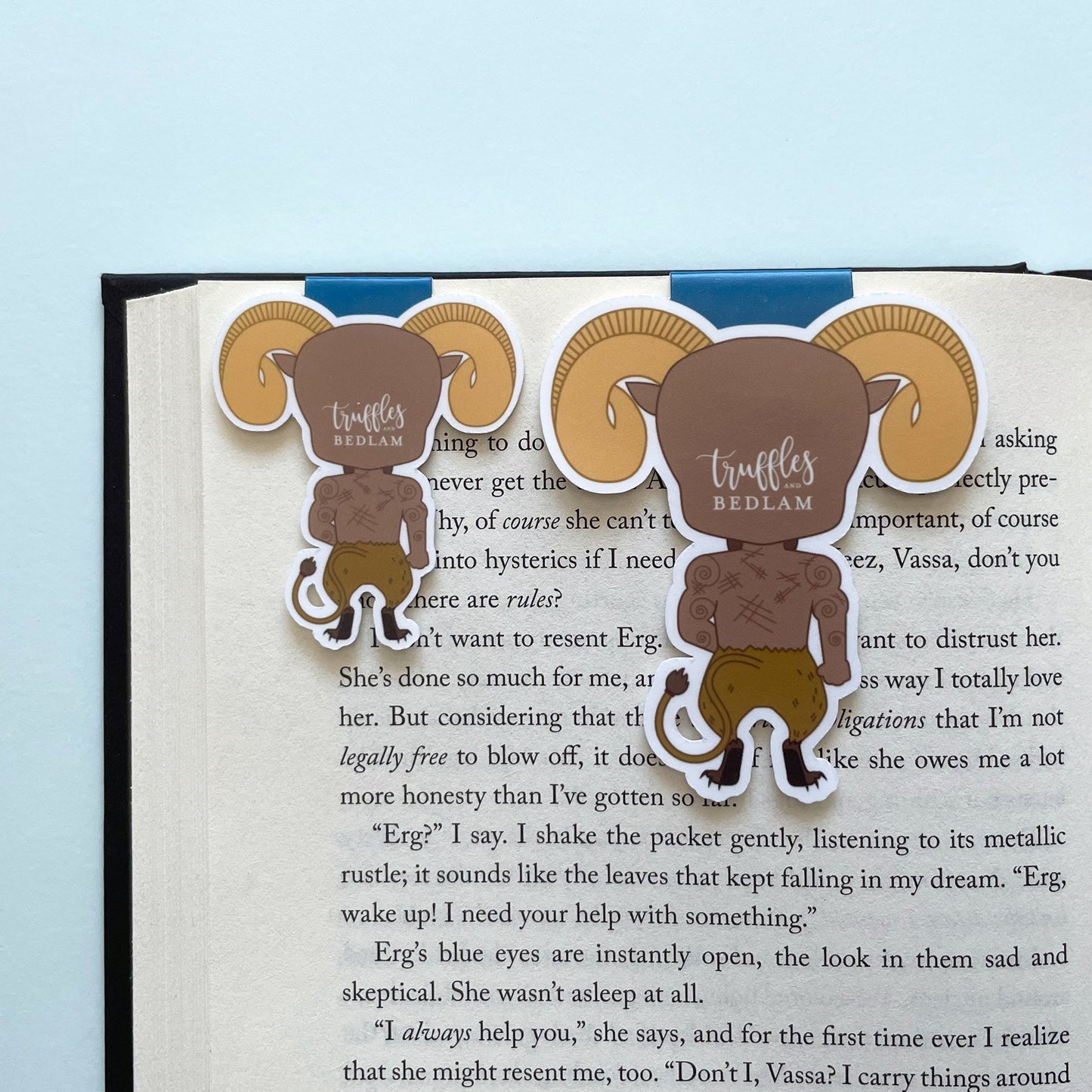 Daughter of Smoke & Bone "Brimstone" Magnetic Bookmark
