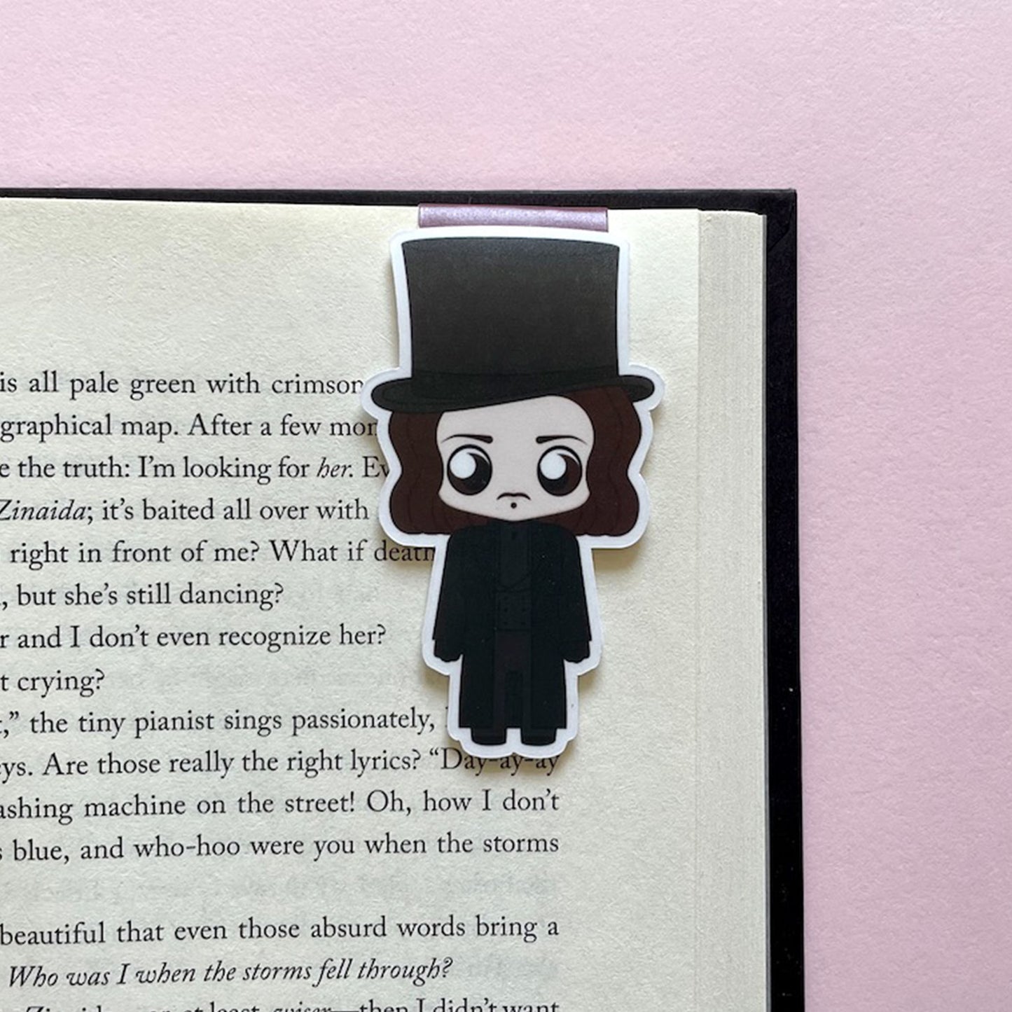 Count Dracula Magnetic Bookmark