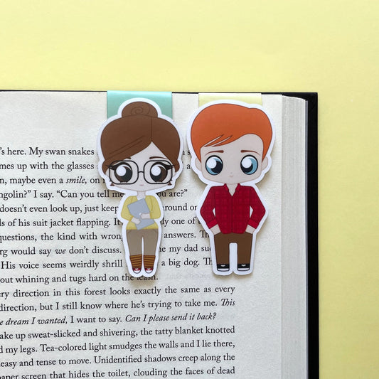 Fangirl Magnetic Bookmark Set: Cath & Levi