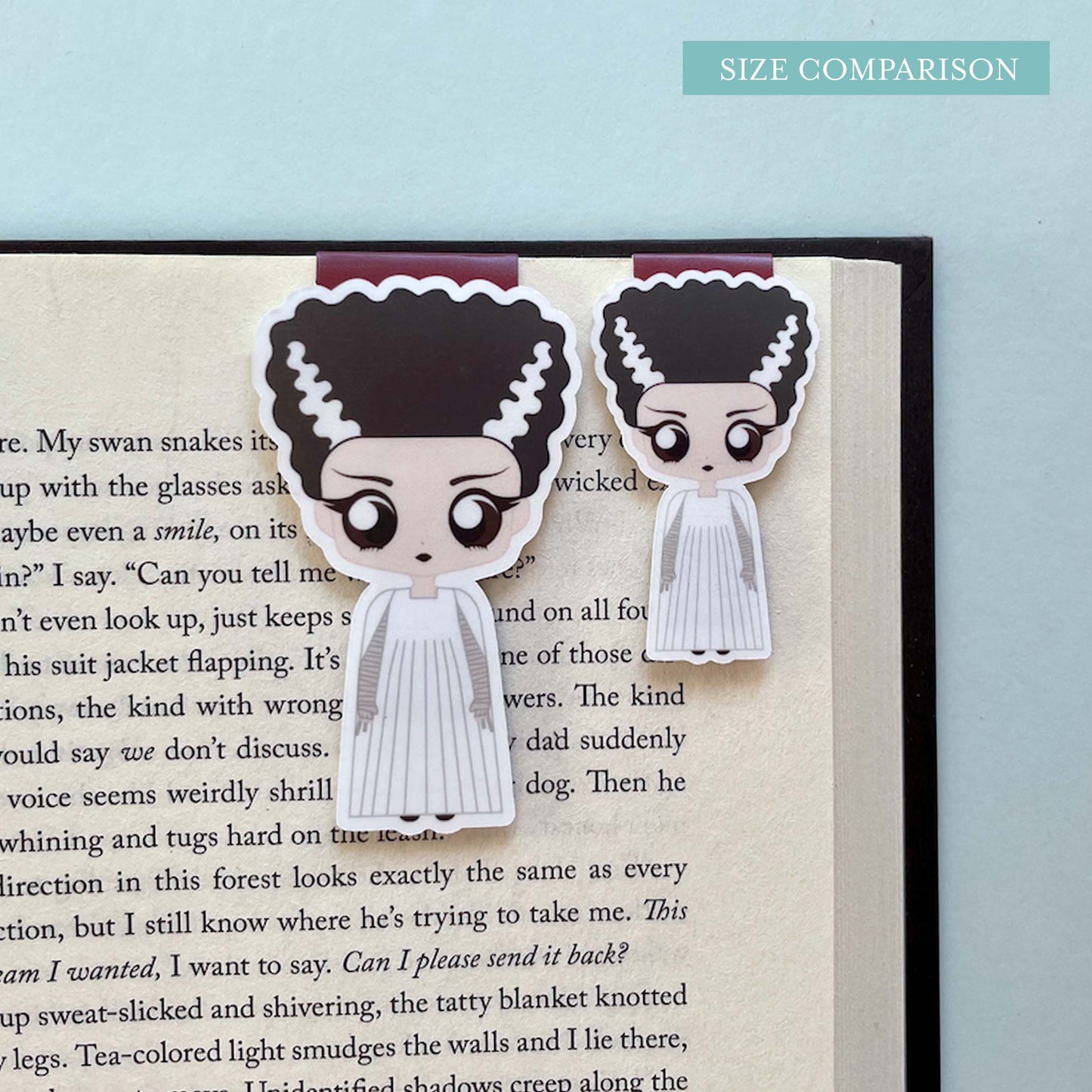 Frankenstein's Monster & The Bride Magnetic Bookmark Set