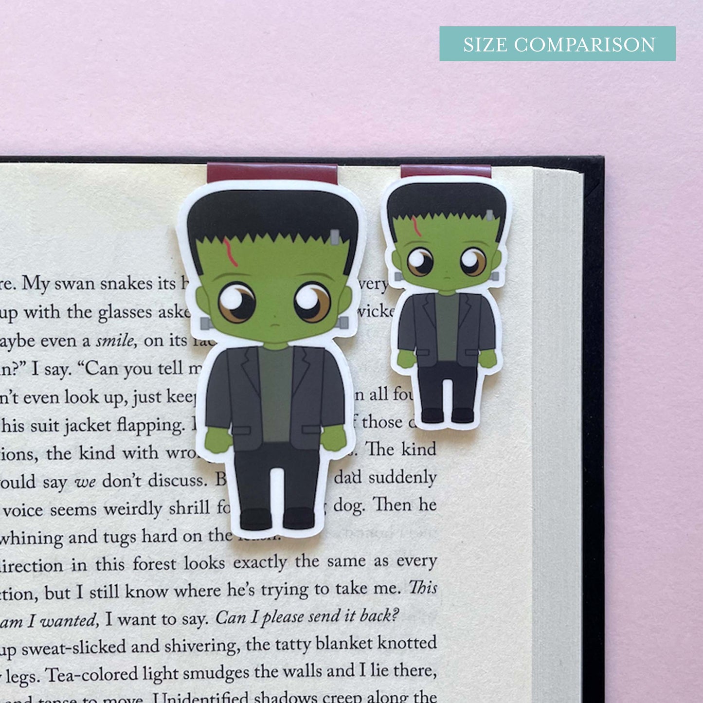 Frankenstein's Monster & The Bride Magnetic Bookmark Set
