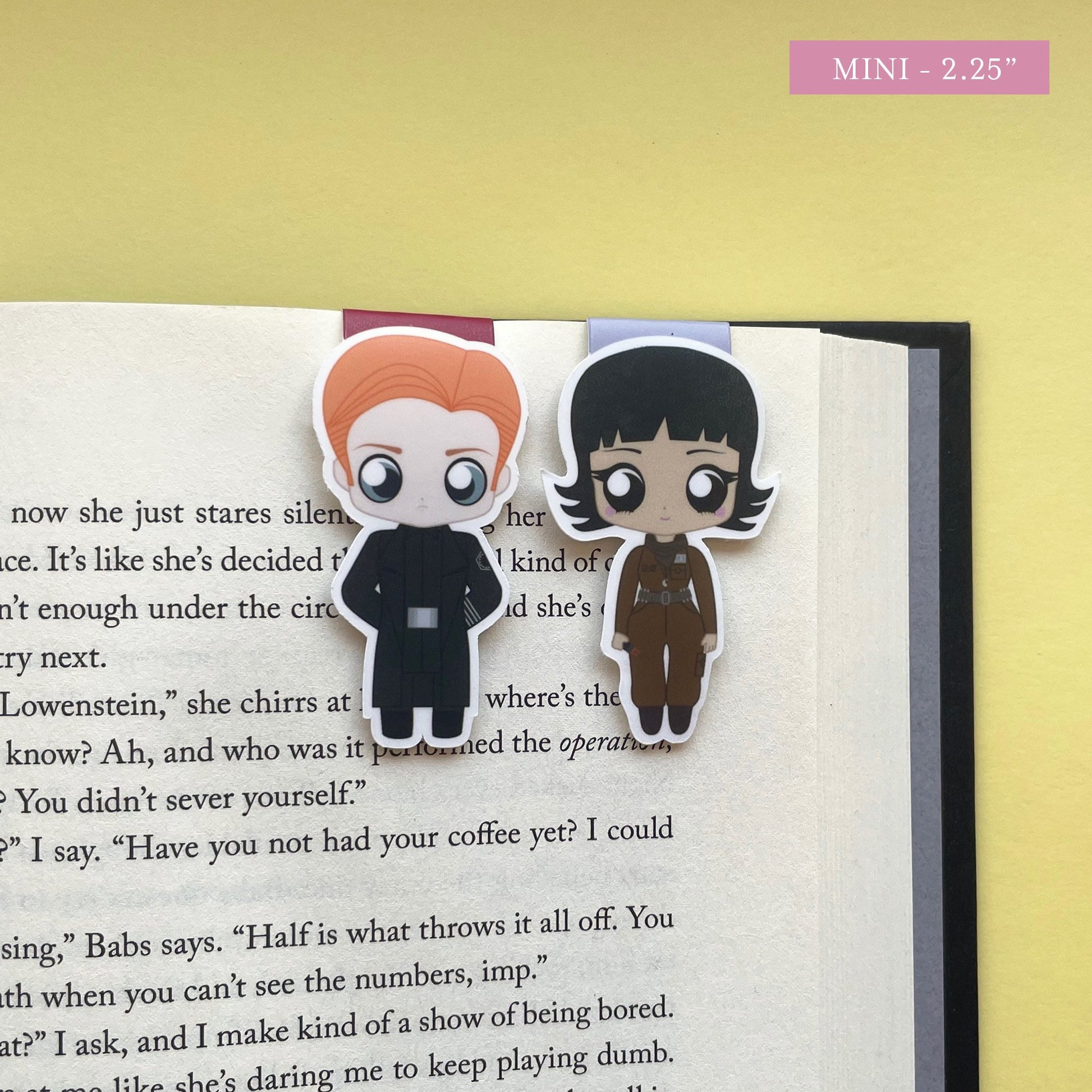 Gingerose Magnetic Bookmarks: Rose Tico + Armitage Hux