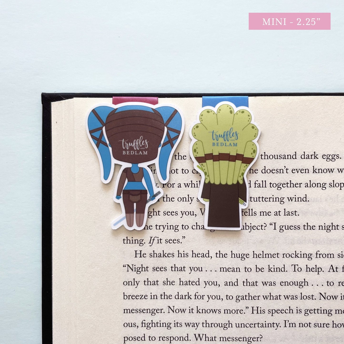 Space Wizards "Kit & Aayla" Magnetic Bookmark Set