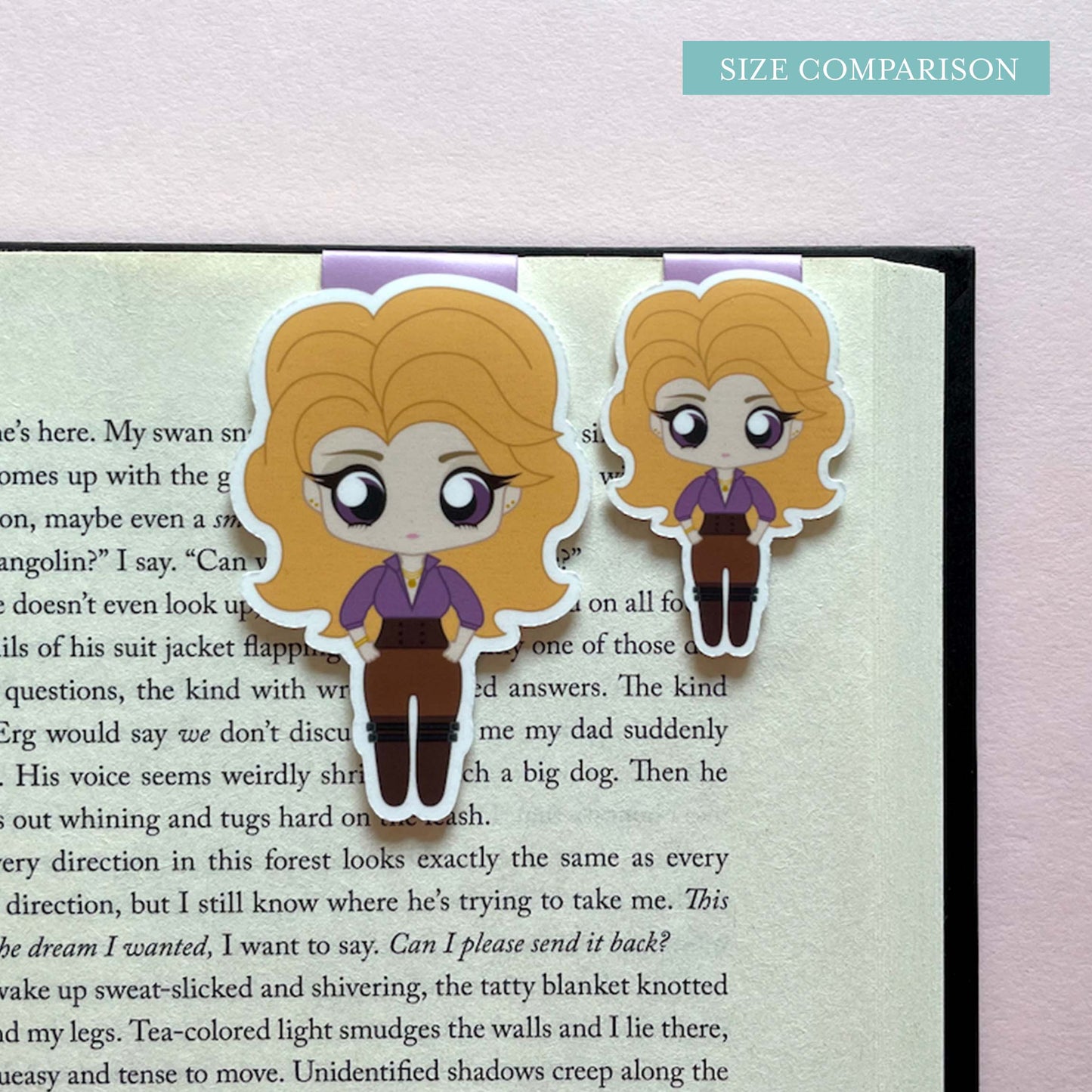 Cornabeth &amp; Babs magnetisches Lesezeichen-Set