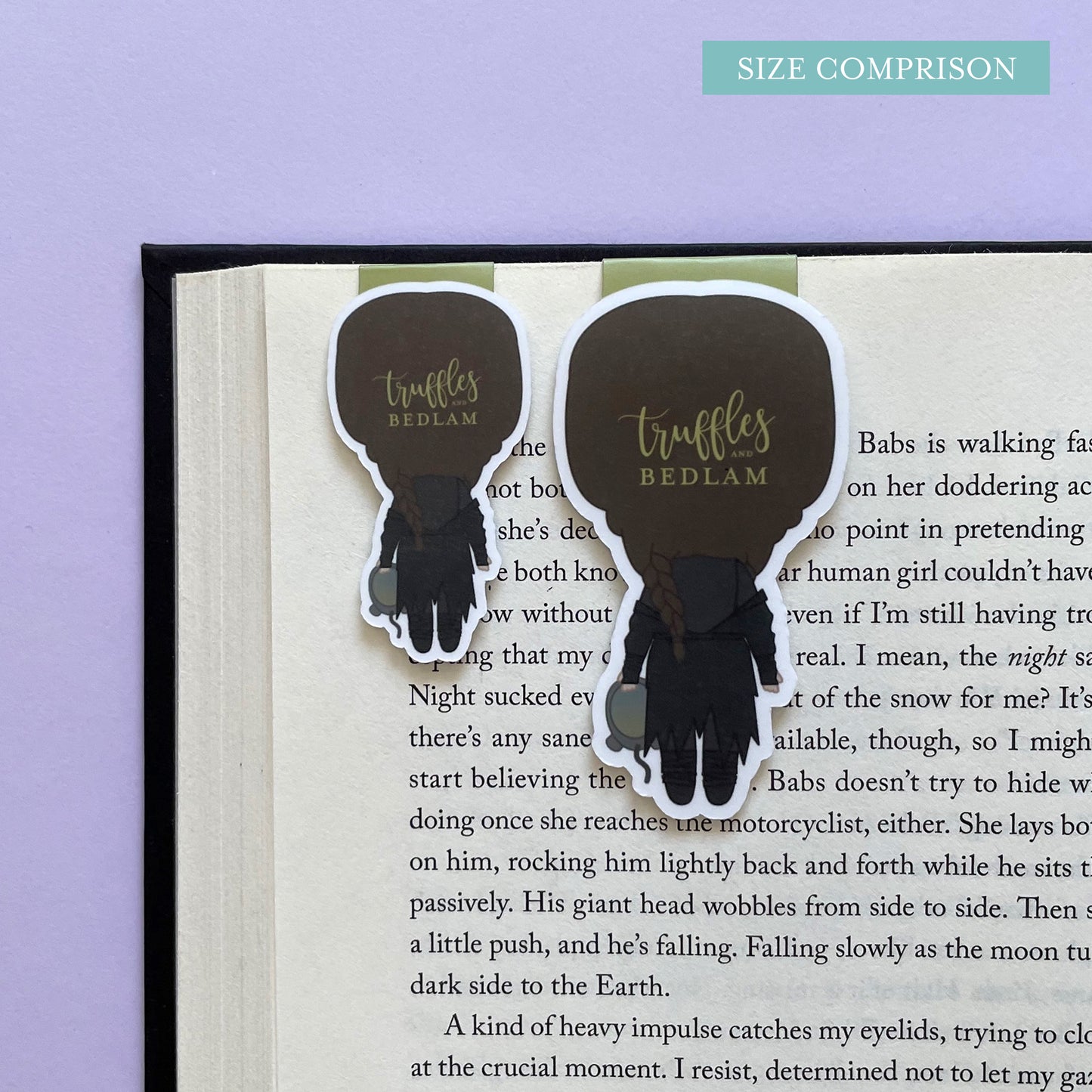 The Locked Tomb "Nona & Noodle " Magnetic Bookmark Set