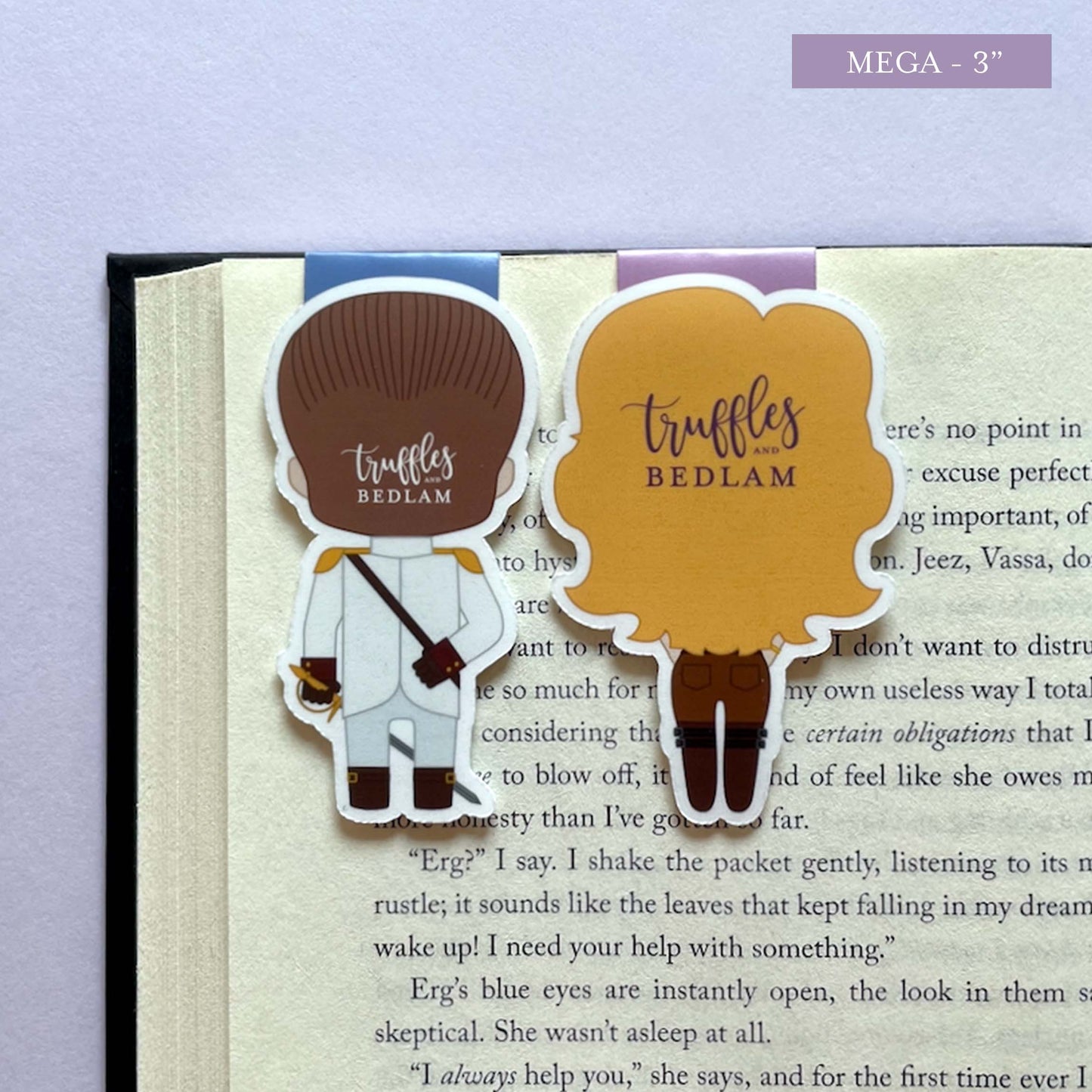 Cornabeth & Babs Magnetic Bookmark Set