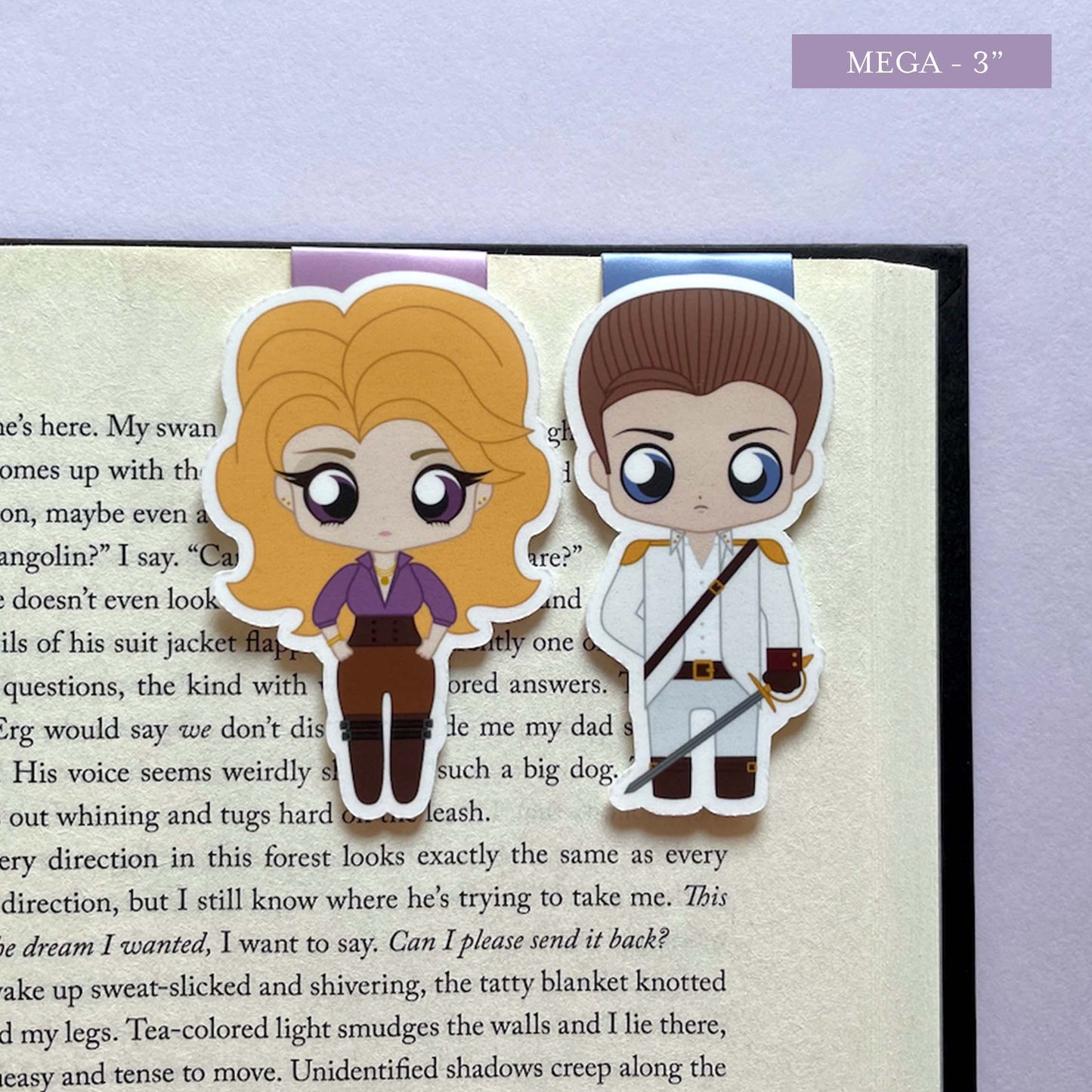 Cornabeth & Babs Magnetic Bookmark Set