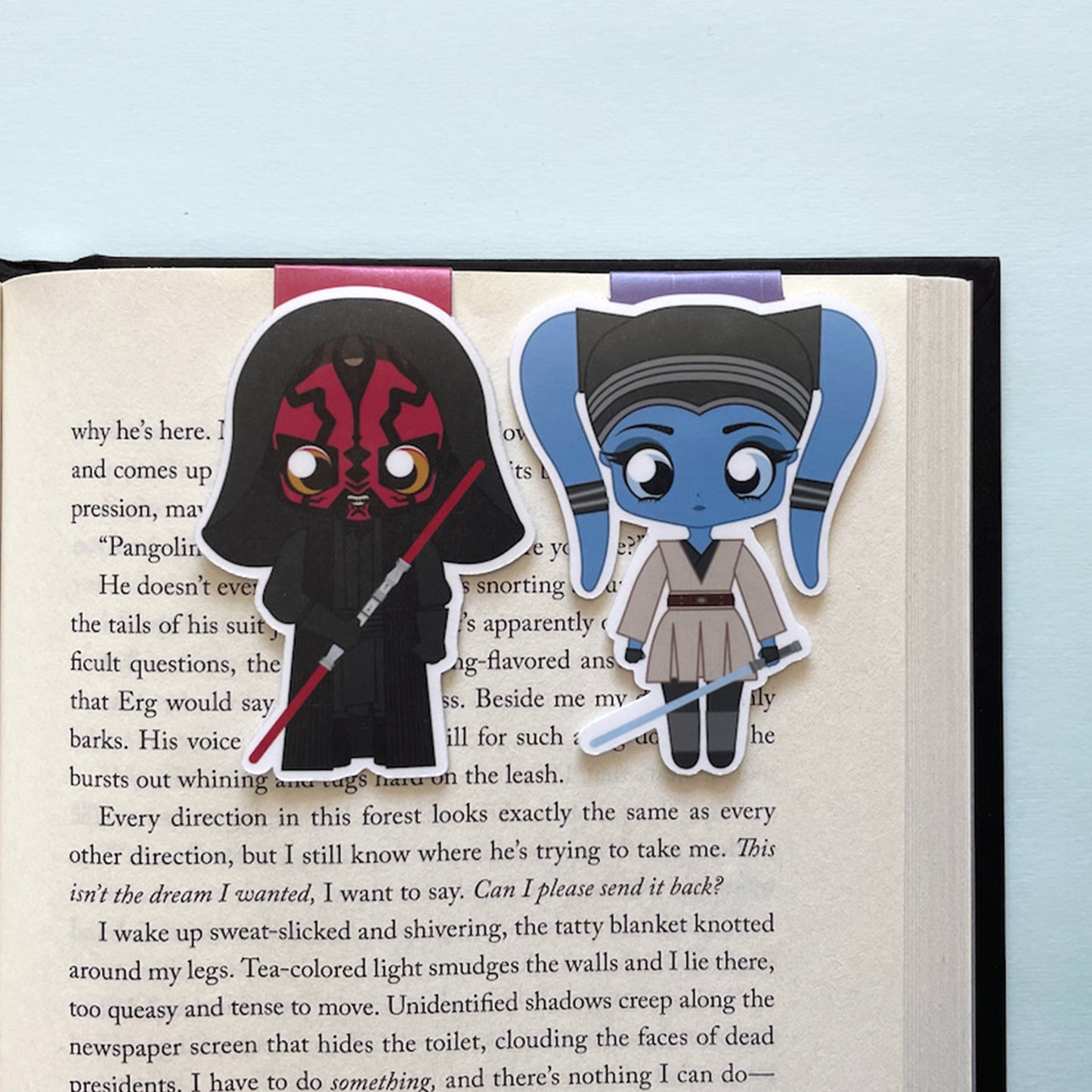 Space Wizards "Maul & Eldra Kaitis" Magnetic Bookmark Set