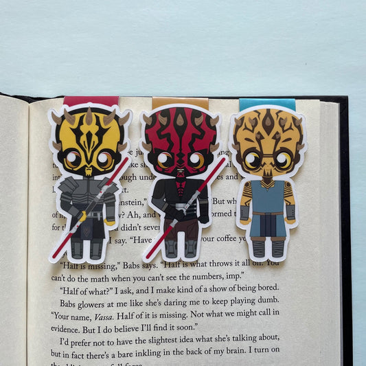 Space Wizards "Opress Brothers" Savage, Maul und Feral Magnetic Bookmark Trio