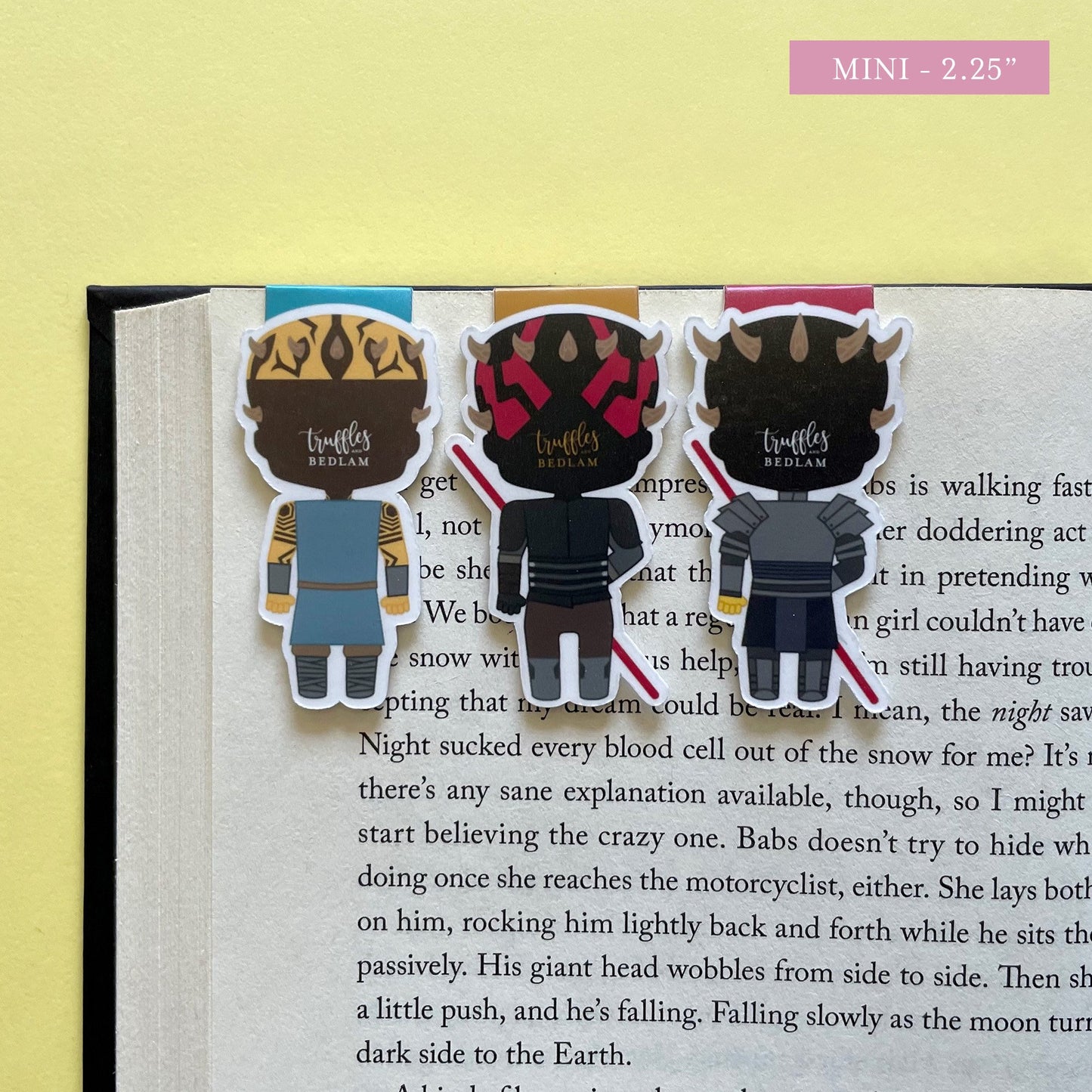 Space Wizards "Opress Brothers" Savage, Maul, and Feral Magnetic Bookmark Trio