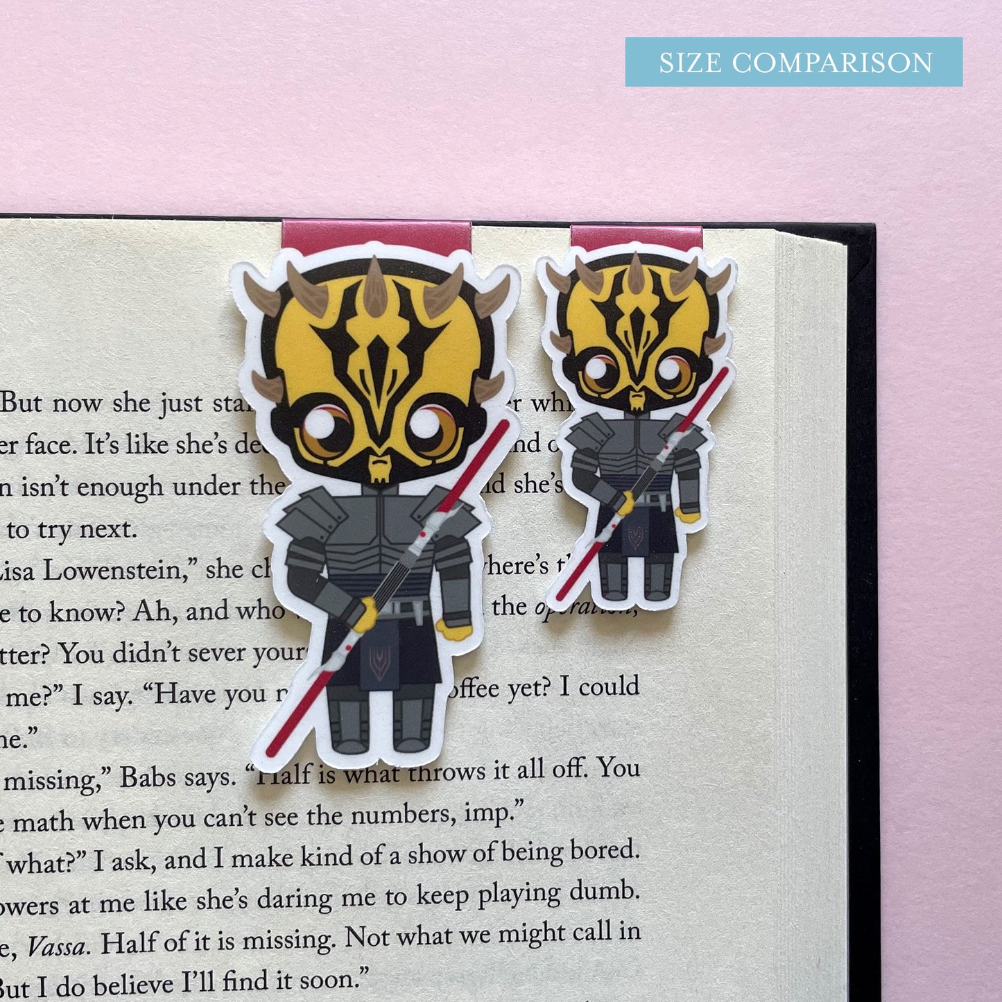 Space Wizards "Opress Brothers" Savage, Maul, and Feral Magnetic Bookmark Trio