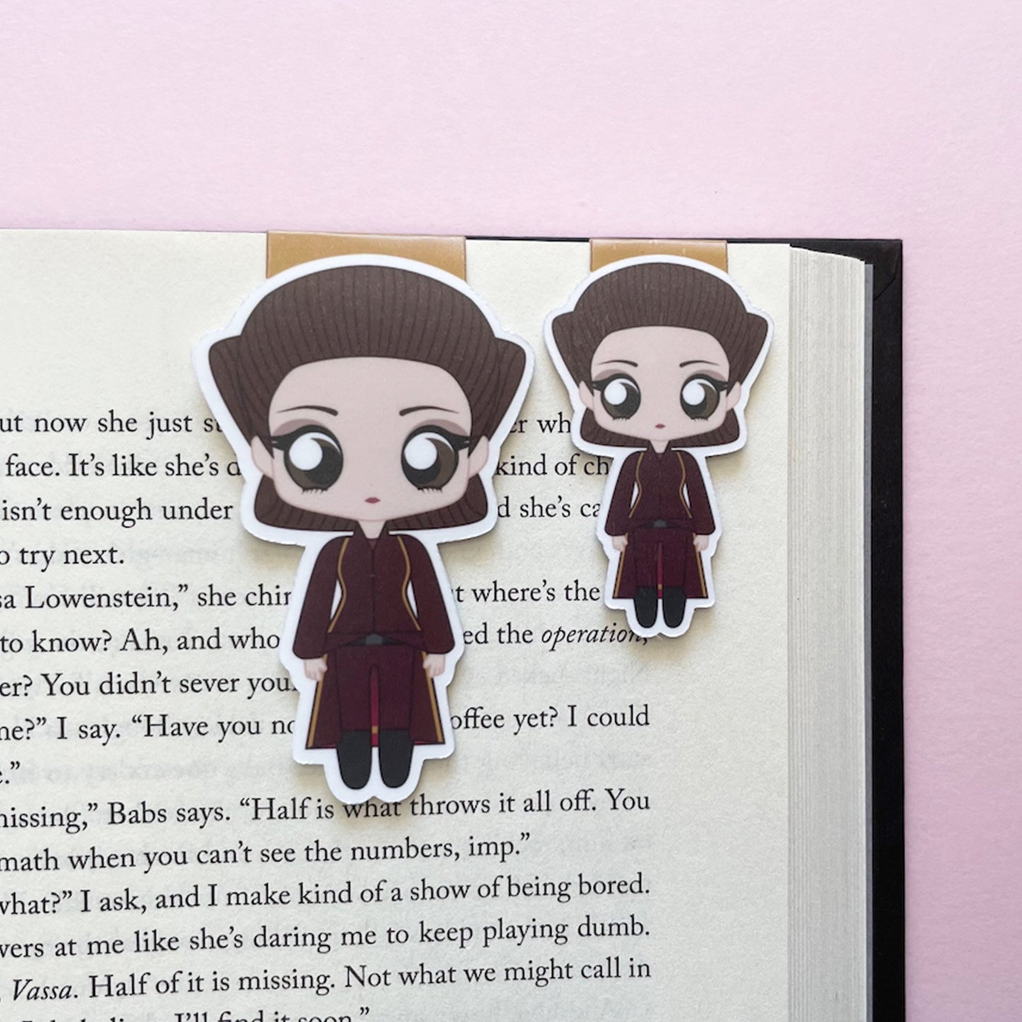 Space Wizards "Padme Amidala" Magnetic Bookmark