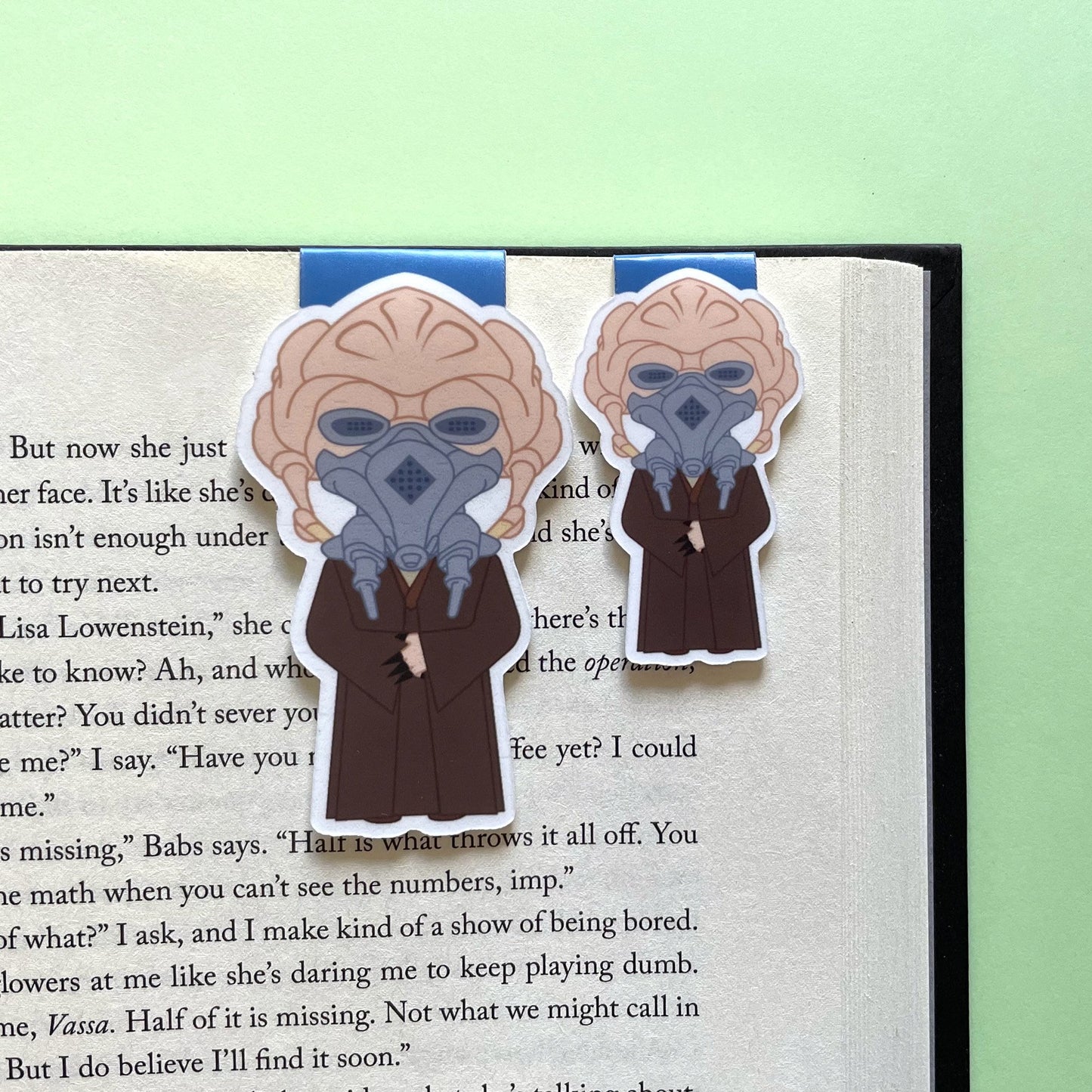 Magnetisches Lesezeichen "Plo Koon" von Space Wizards
