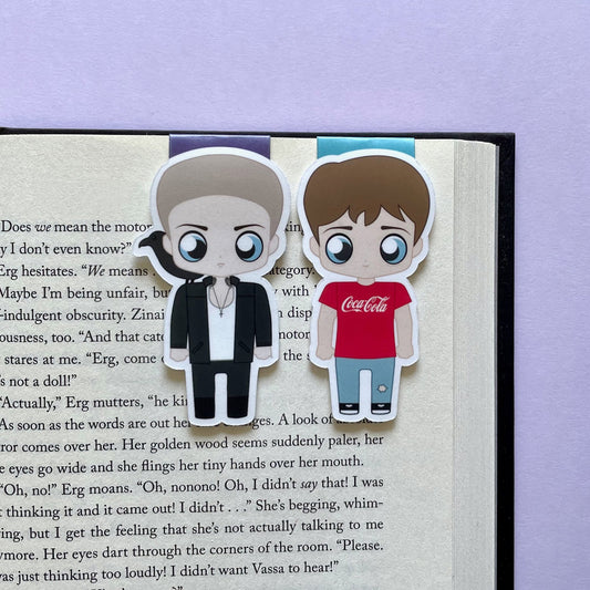 Dreamers "Ronan & Adam" Magnetic Bookmark Set