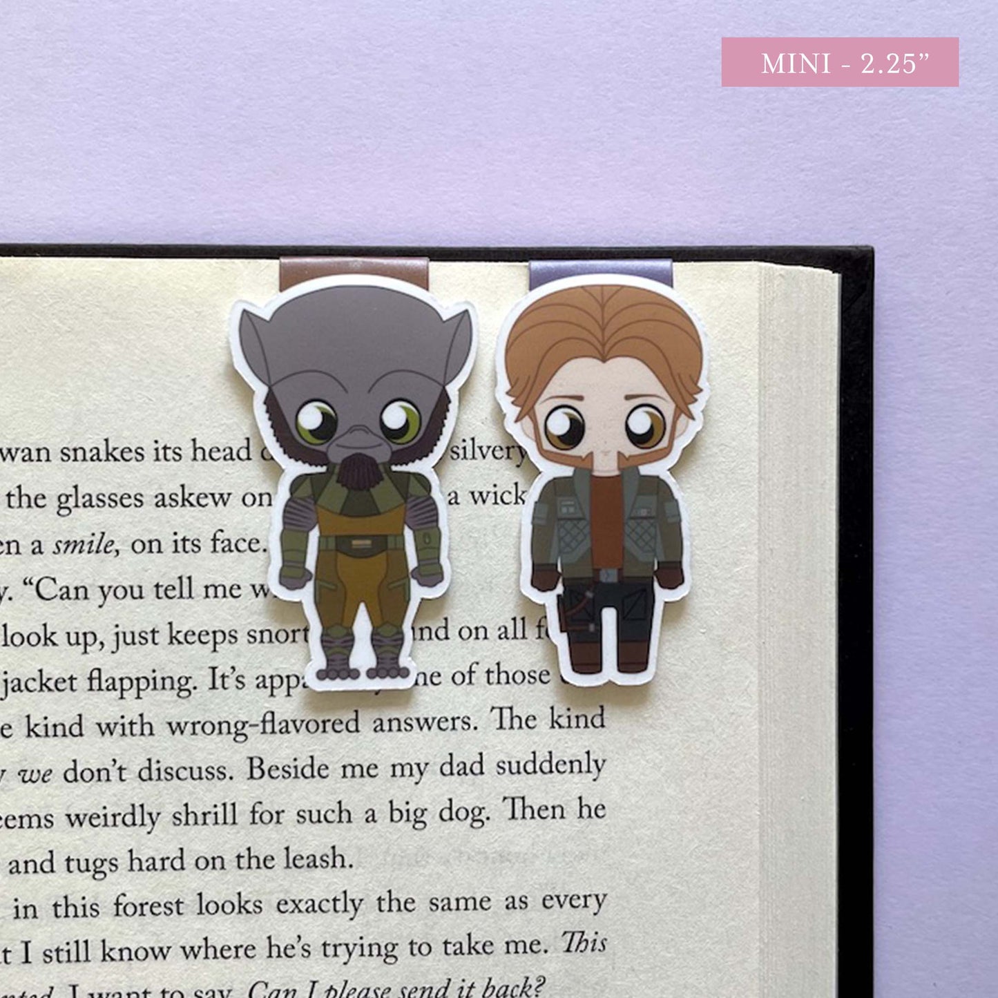 Alex Kallus & Zeb Orrelios Magnetic Bookmark Set