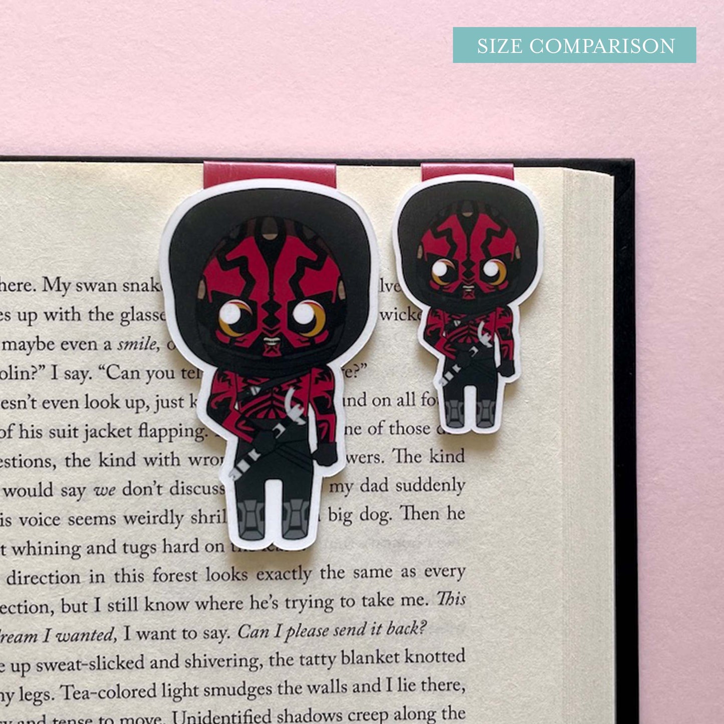 Darth Maul "Old Master" Magnetic Bookmark