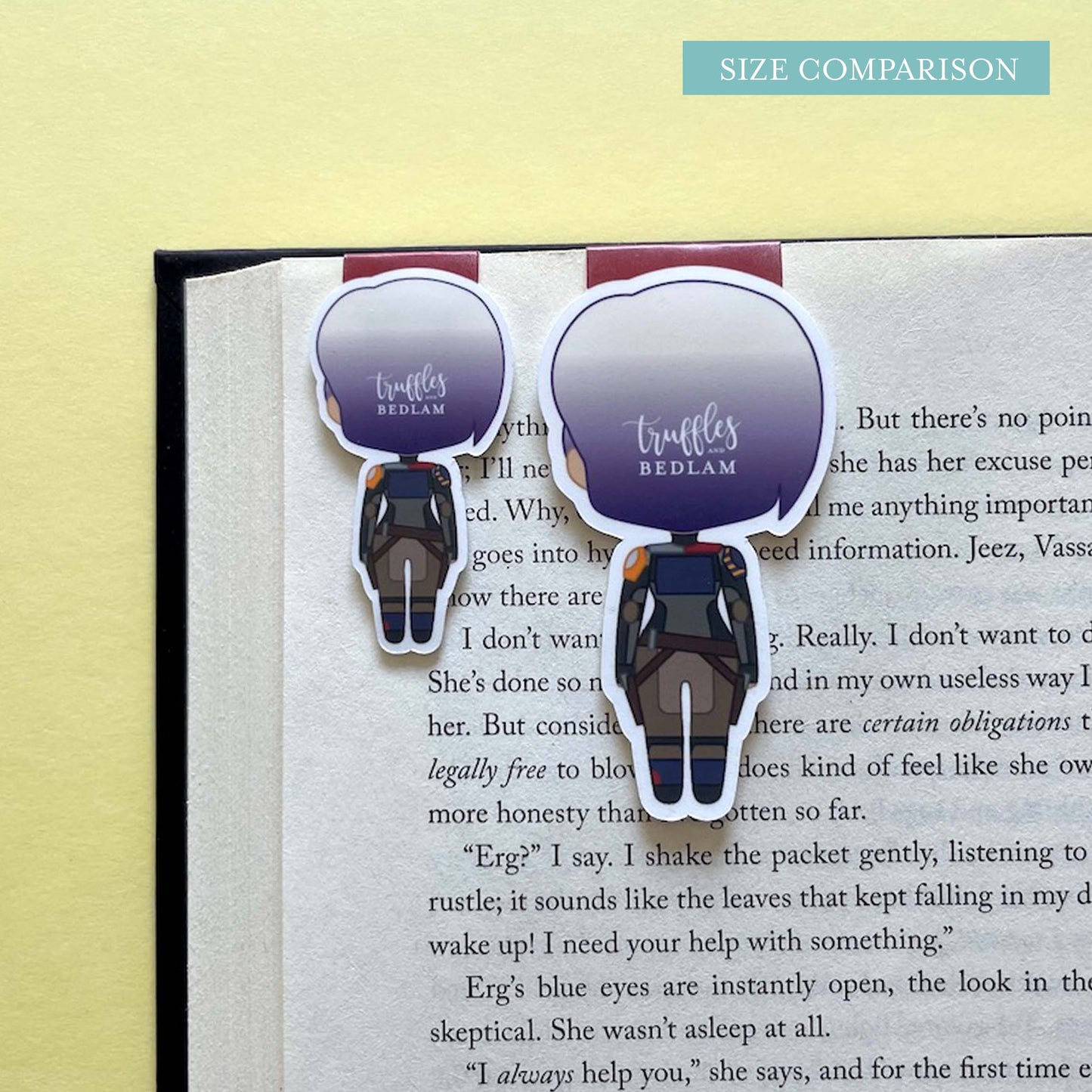 Sabine Wren & Ezra Bridger Magnetic Bookmark Set