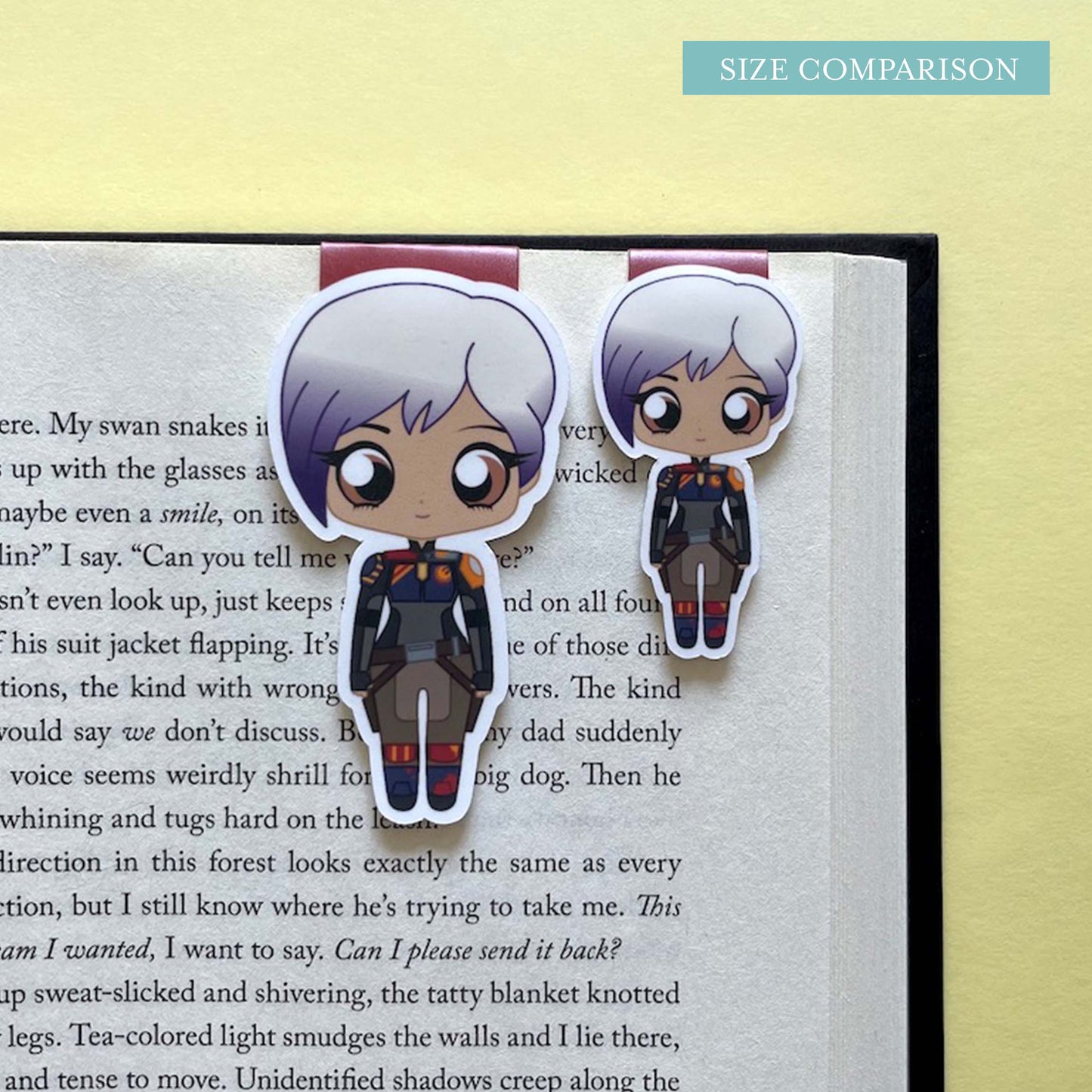 Sabine Wren & Ezra Bridger Magnetic Bookmark Set