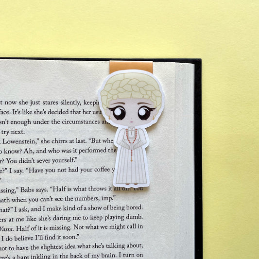 Nadya Lepteva Magnetic Bookmark, inspired by Something Dark and Holy