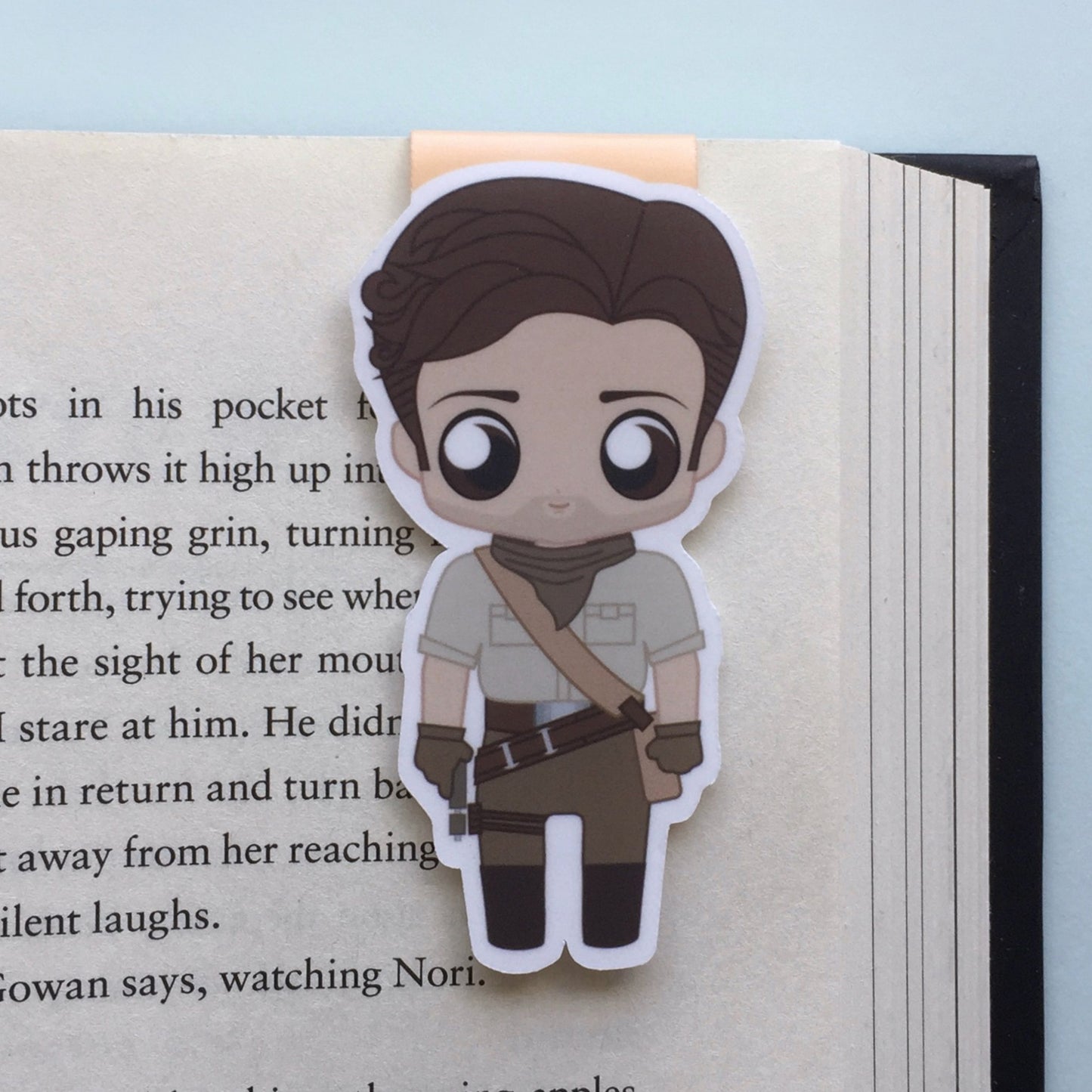 Space Wizards "Poe" Magnetic Bookmark