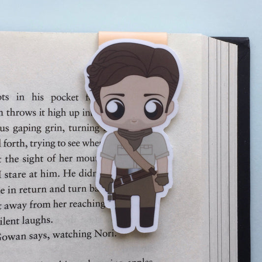 Space Wizards "Poe" Magnetic Bookmark