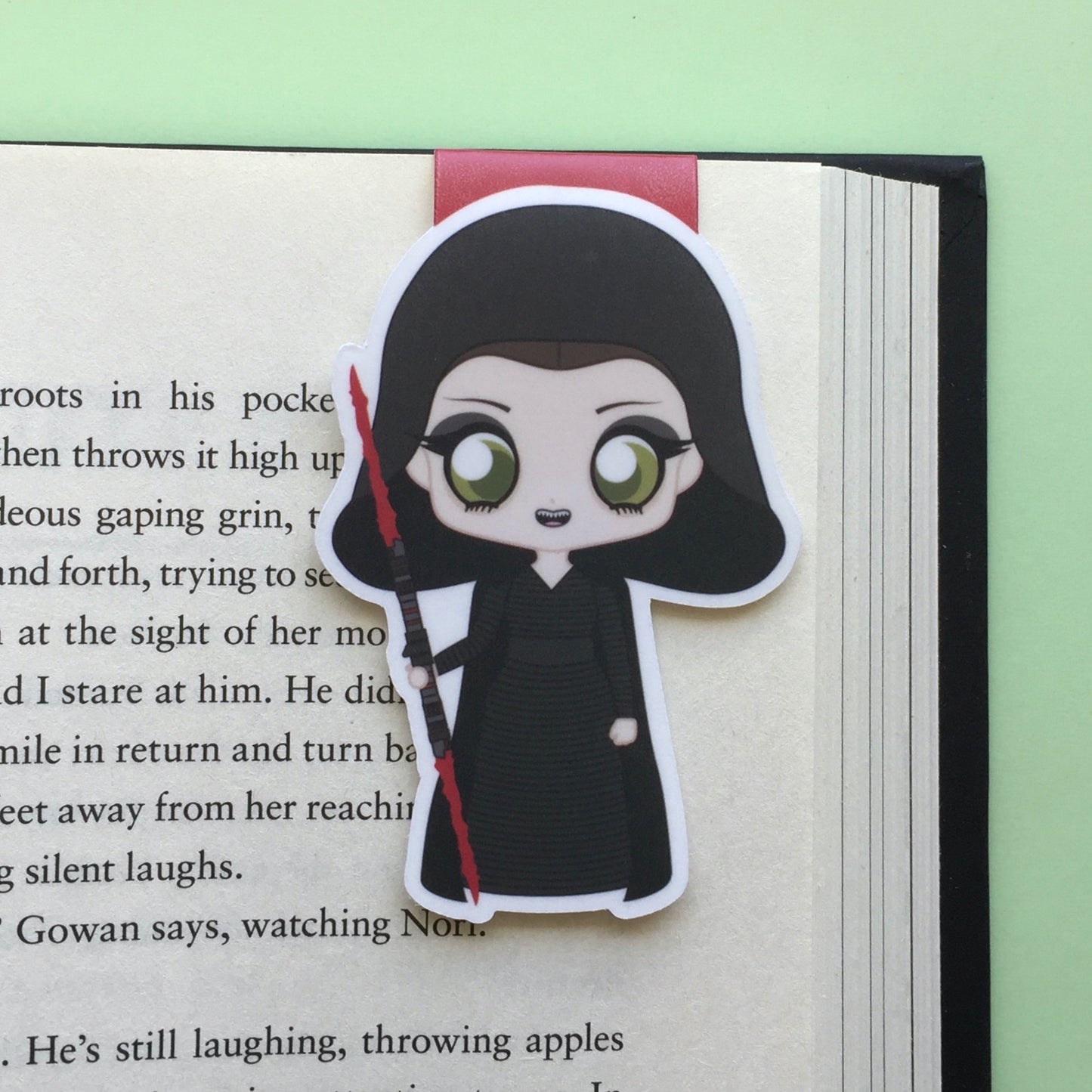 Space Wizards "Dark Side Rey" Magnetic Bookmark