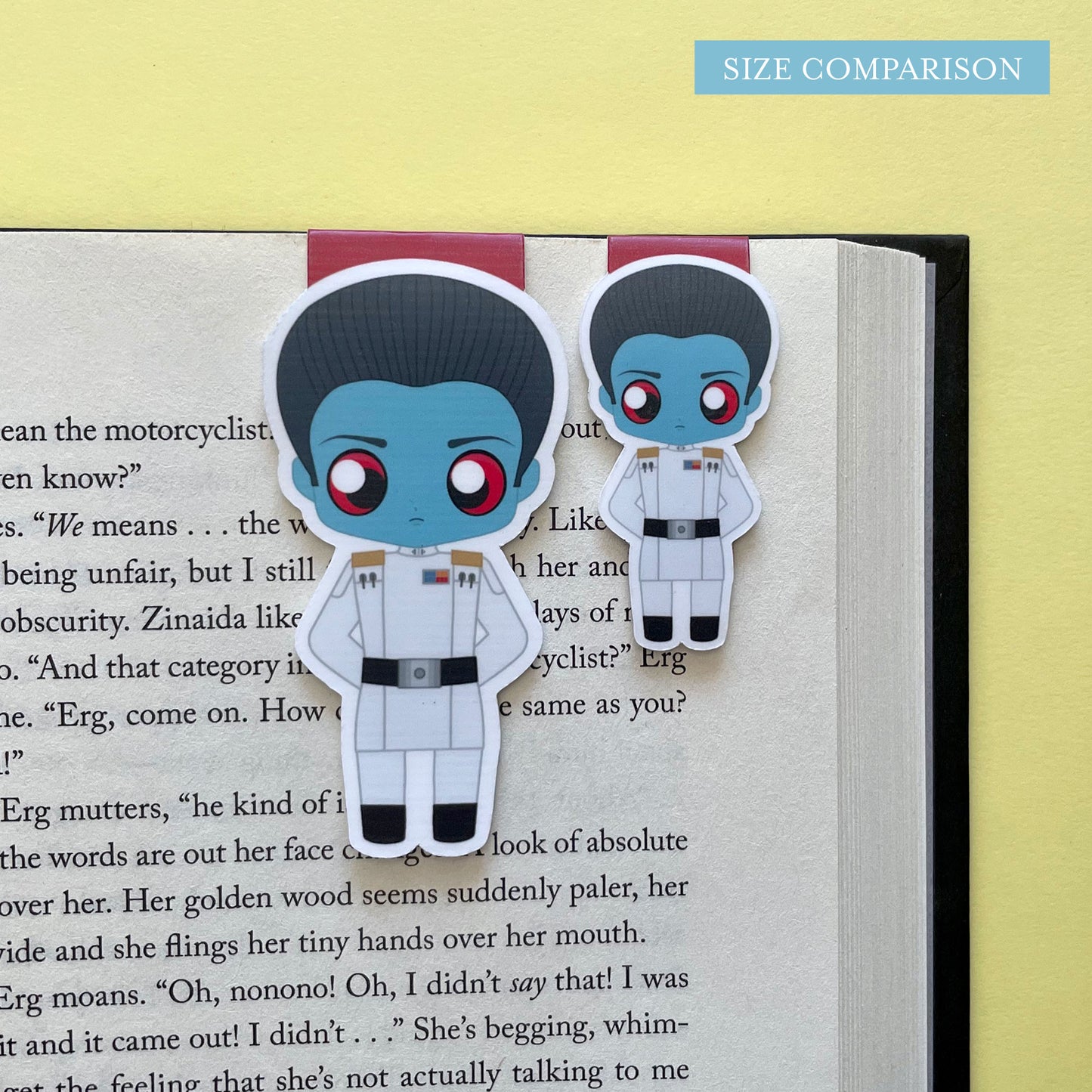 Thrawn & Eli Vanto "Thranto" Magnetic Bookmark Set