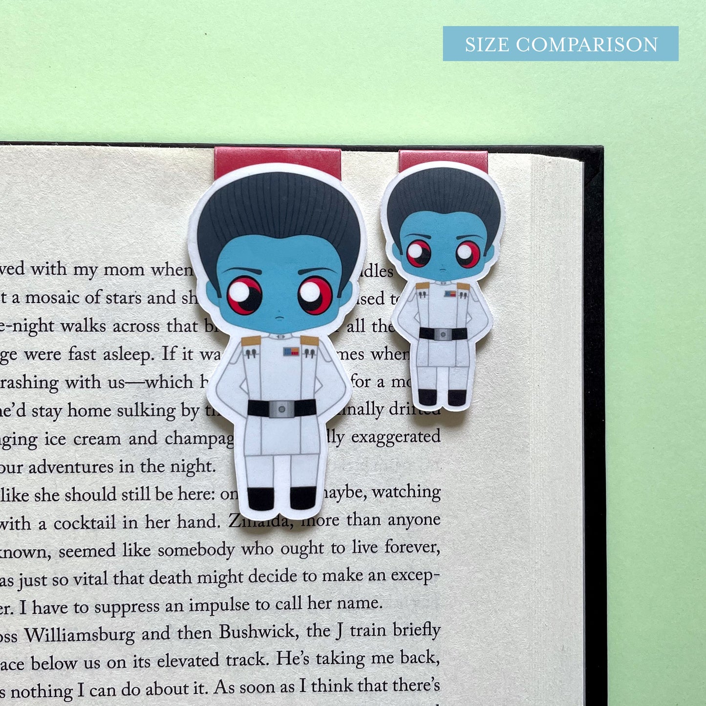 Grand Admiral Thrawn Magnetic Bookmark