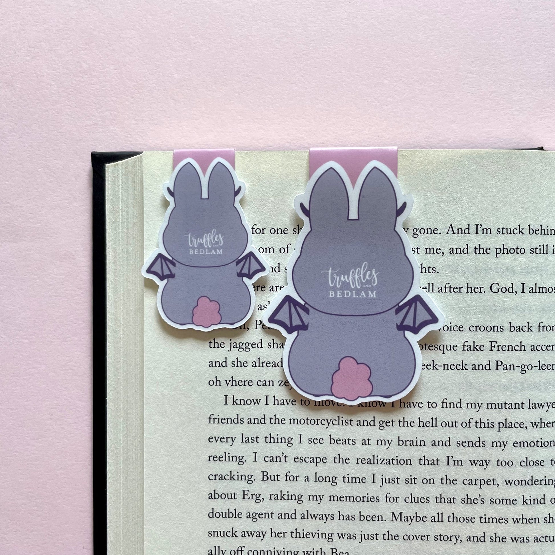 Cute Cryptids: Truffles the Jackalope Magnetic Bookmark