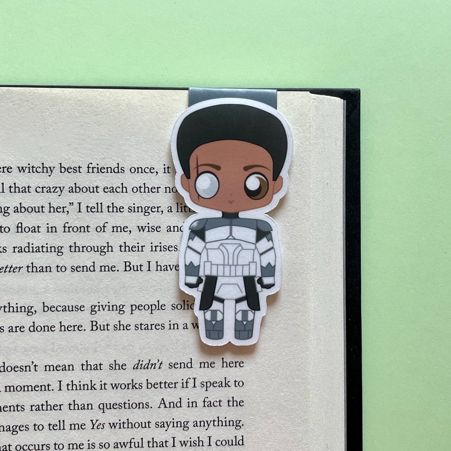 Space Wizards "Commander Wolffe" Magnetic Bookmark