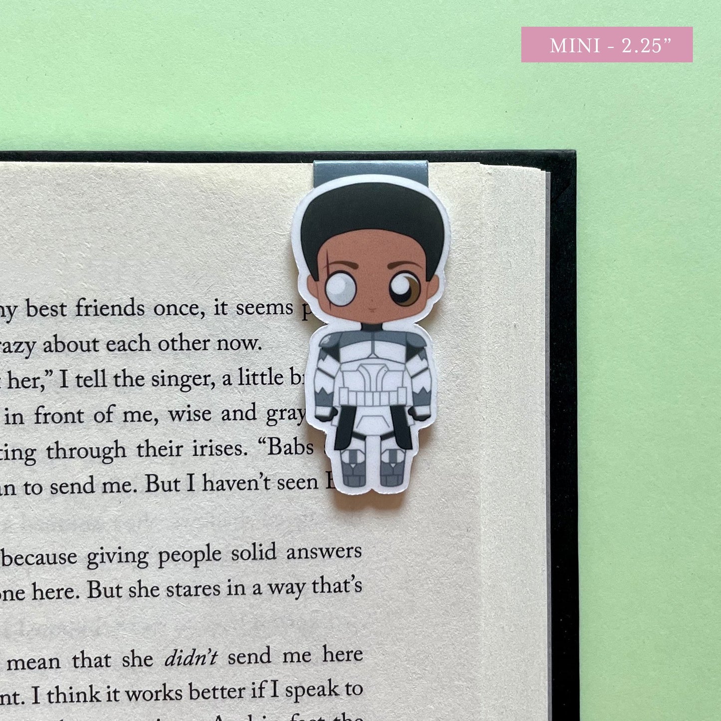 Space Wizards "Commander Wolffe" Magnetic Bookmark