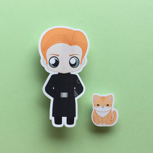 Space Wizards "Hux and Millicent" Stickers